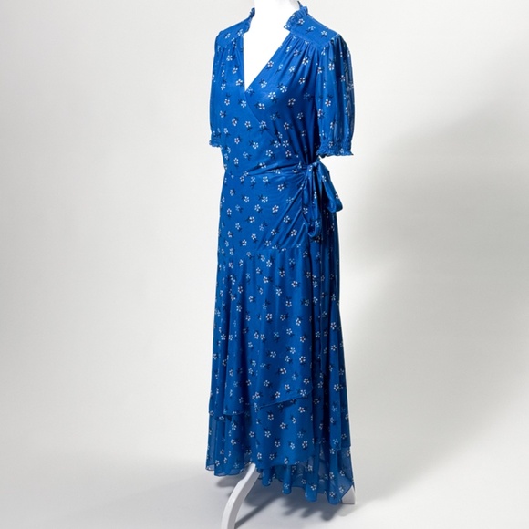 NWT Draper James Naomi Wrap Daisy Dress with Pockets Medium - Retail $165 🌼👗 - Picture 1 of 16